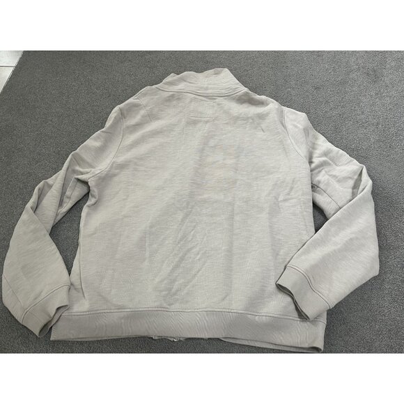 All Saints Off-White Zip Up Sweater - Picture 3 of 7